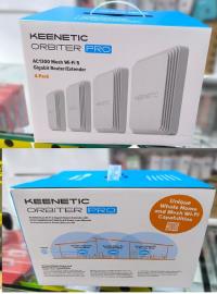 KEENETIC KN-2810-41EN AC1300 Mesh Wi-Fi 5 PoE Router/Extender/AP 2-Port Gigabit 4-Pack